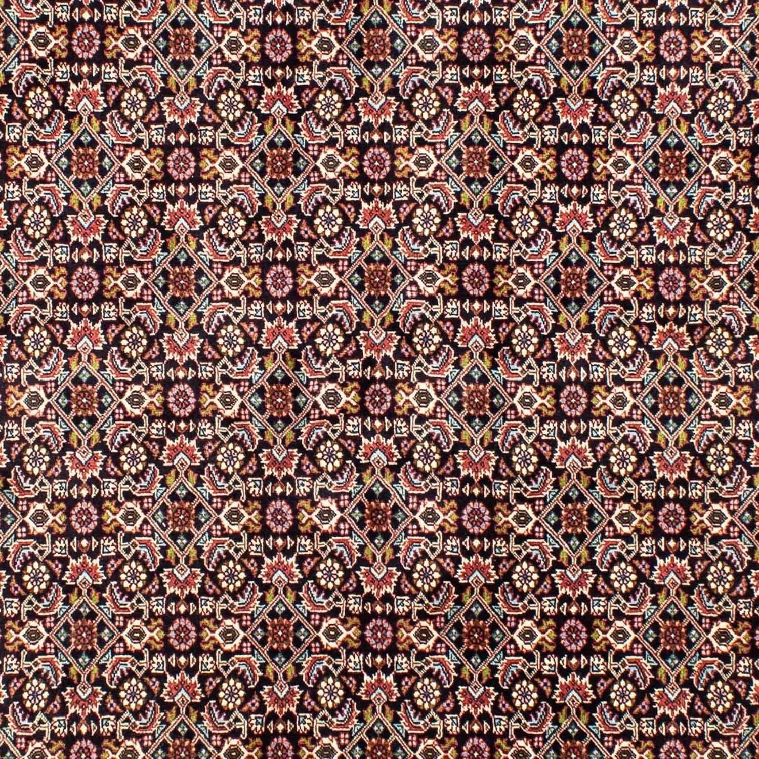 Persisk tæppe - Bijar - 248 x 173 cm - mørkeblå