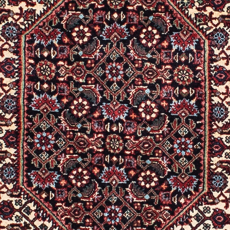 Persisk tæppe - Bijar - 207 x 132 cm - rød