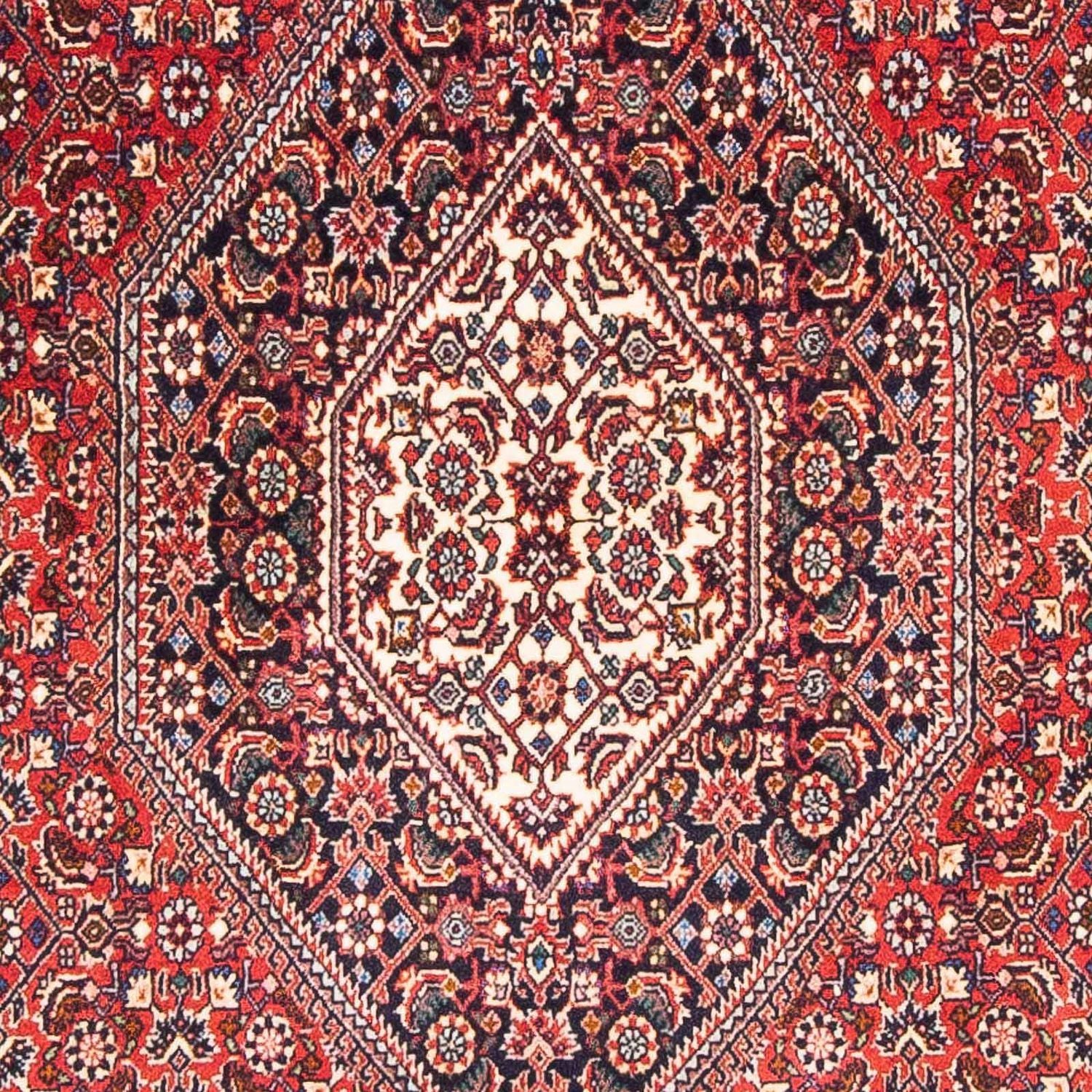 Persisk tæppe - Bijar - 182 x 111 cm - rød