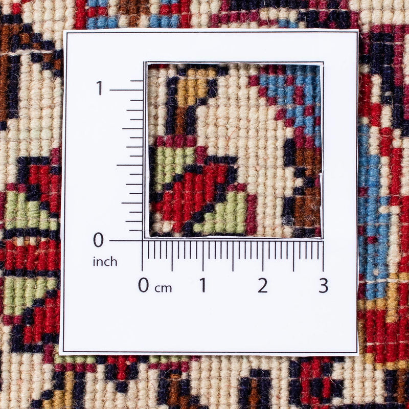 Persisk tæppe - Bijar - 251 x 175 cm - rød