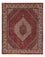 Persisk tæppe - Bijar - 252 x 205 cm - mørkerød