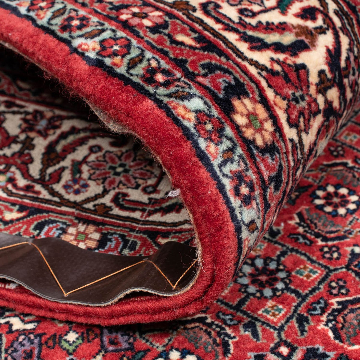 Persisk tæppe - Bijar - 215 x 133 cm - rød