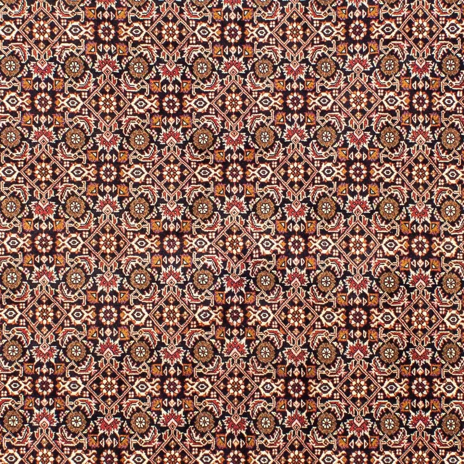 Persisk tæppe - Bijar - 243 x 171 cm - mørkeblå