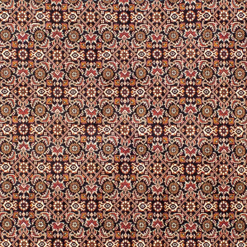Persisk tæppe - Bijar - 243 x 171 cm - mørkeblå