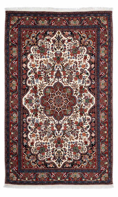 Persisk tæppe - Bijar - 222 x 134 cm - beige
