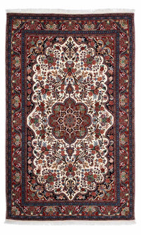 Persisk tæppe - Bijar - 222 x 134 cm - beige