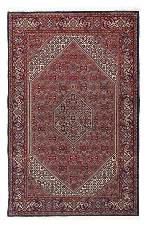 Persisk tæppe - Bijar - 218 x 139 cm - rust