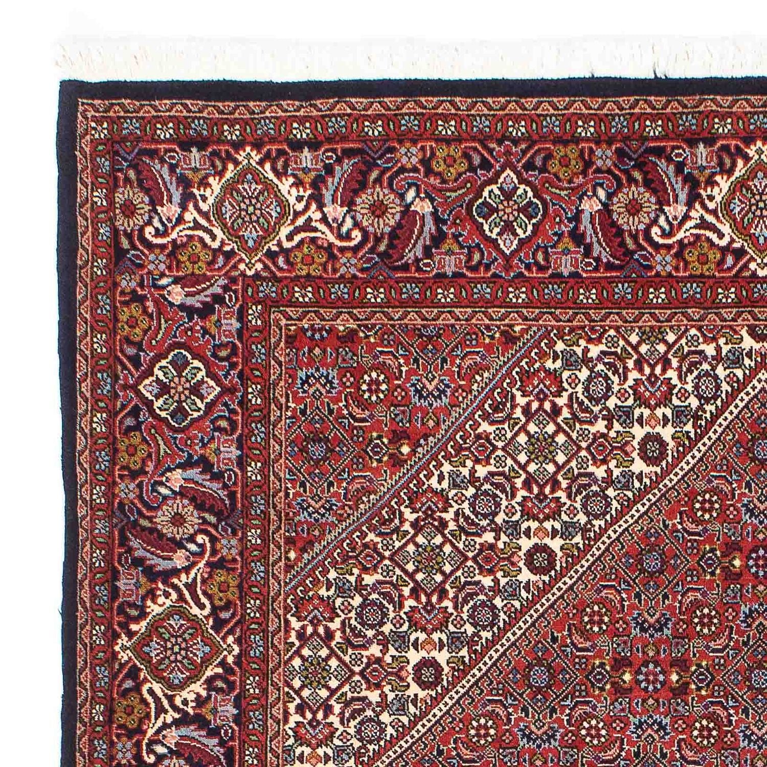 Persisk tæppe - Bijar - 218 x 139 cm - rust