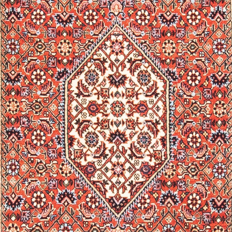 Persisk tæppe - Bijar - 150 x 84 cm - rød