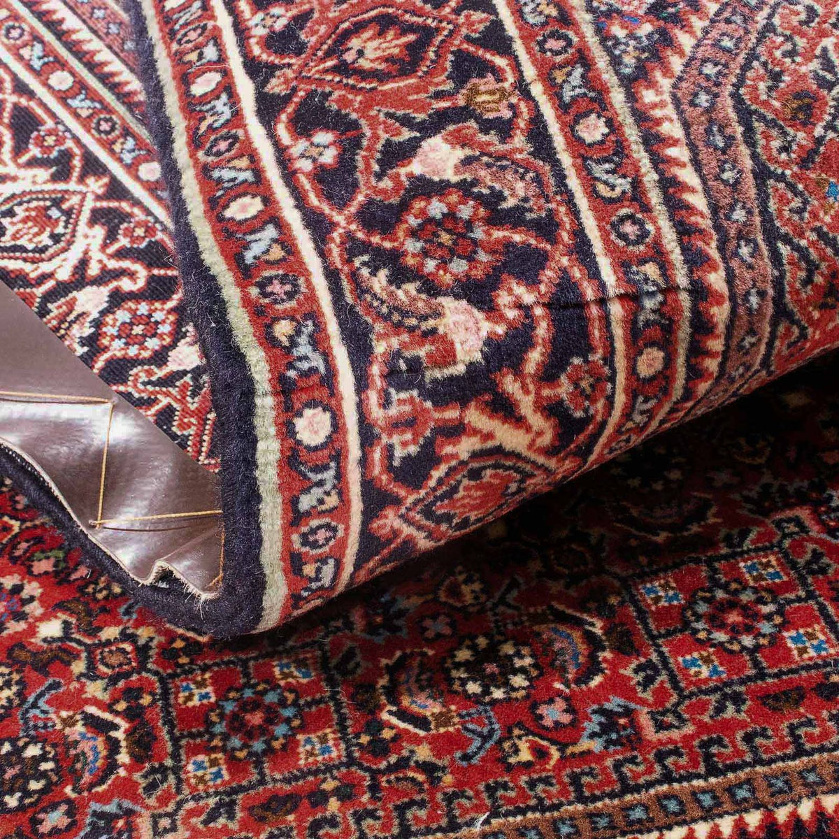 Persisk tæppe - Bijar - 154 x 87 cm - rød