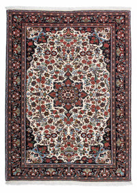 Persisk tæppe - Bijar - 200 x 137 cm - beige