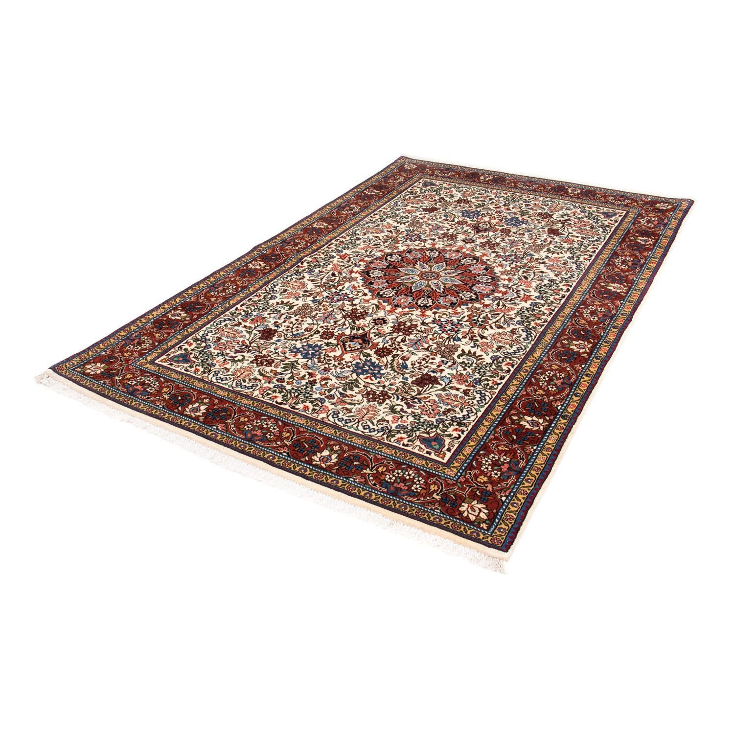 Persisk tæppe - Bijar - 220 x 139 cm - beige
