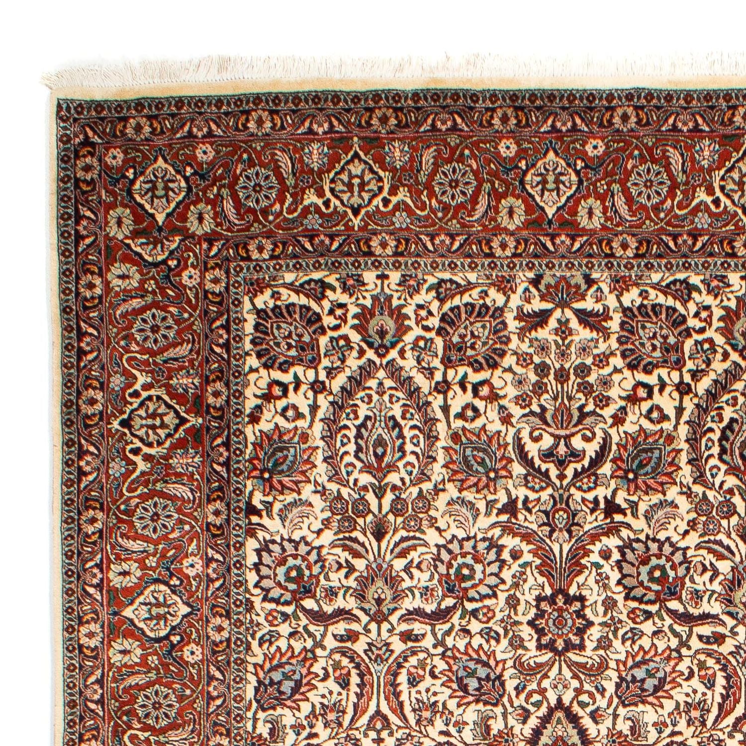 Persisk tæppe - Bijar - 291 x 205 cm - beige