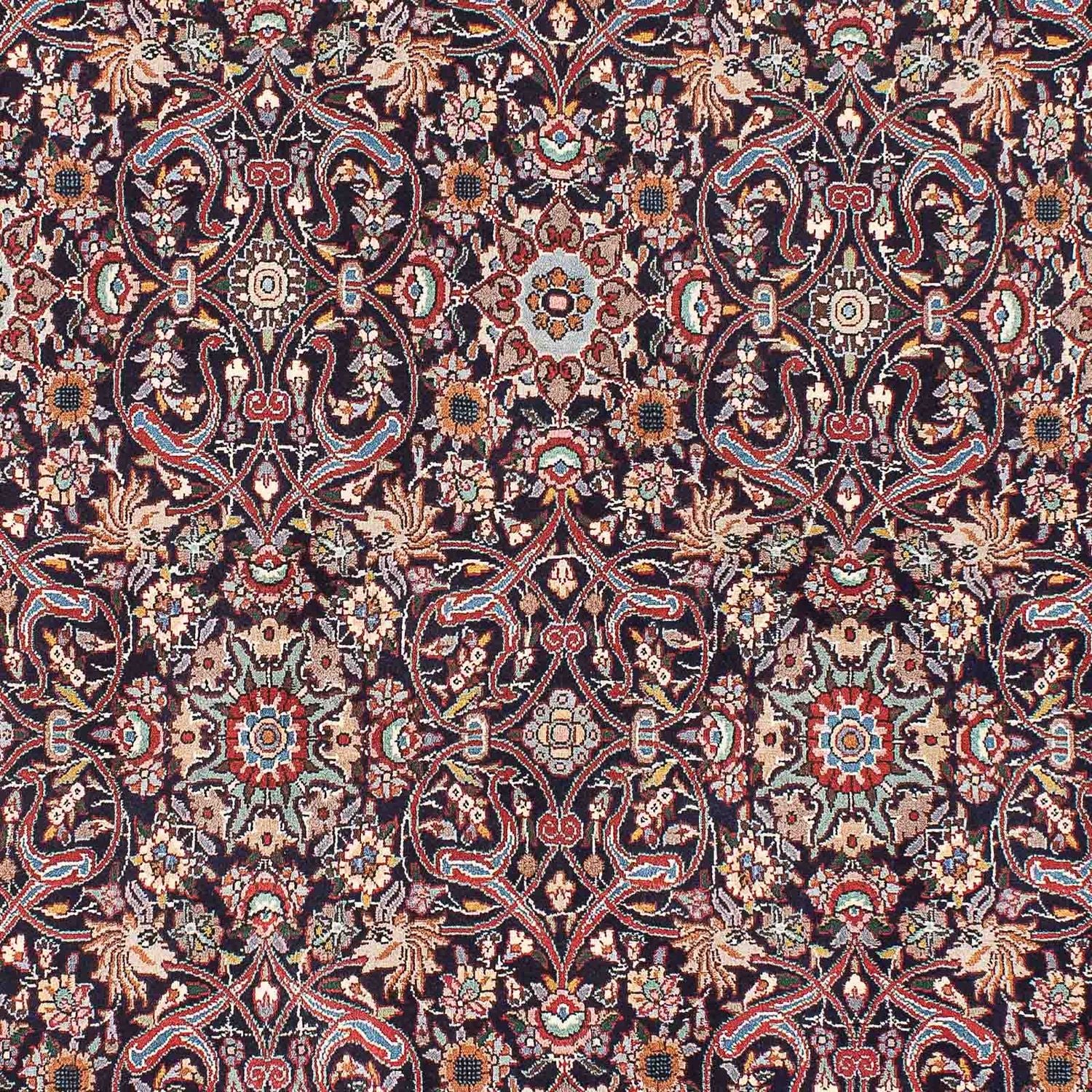 Persisk tæppe - Bijar - 211 x 147 cm - flerfarvet