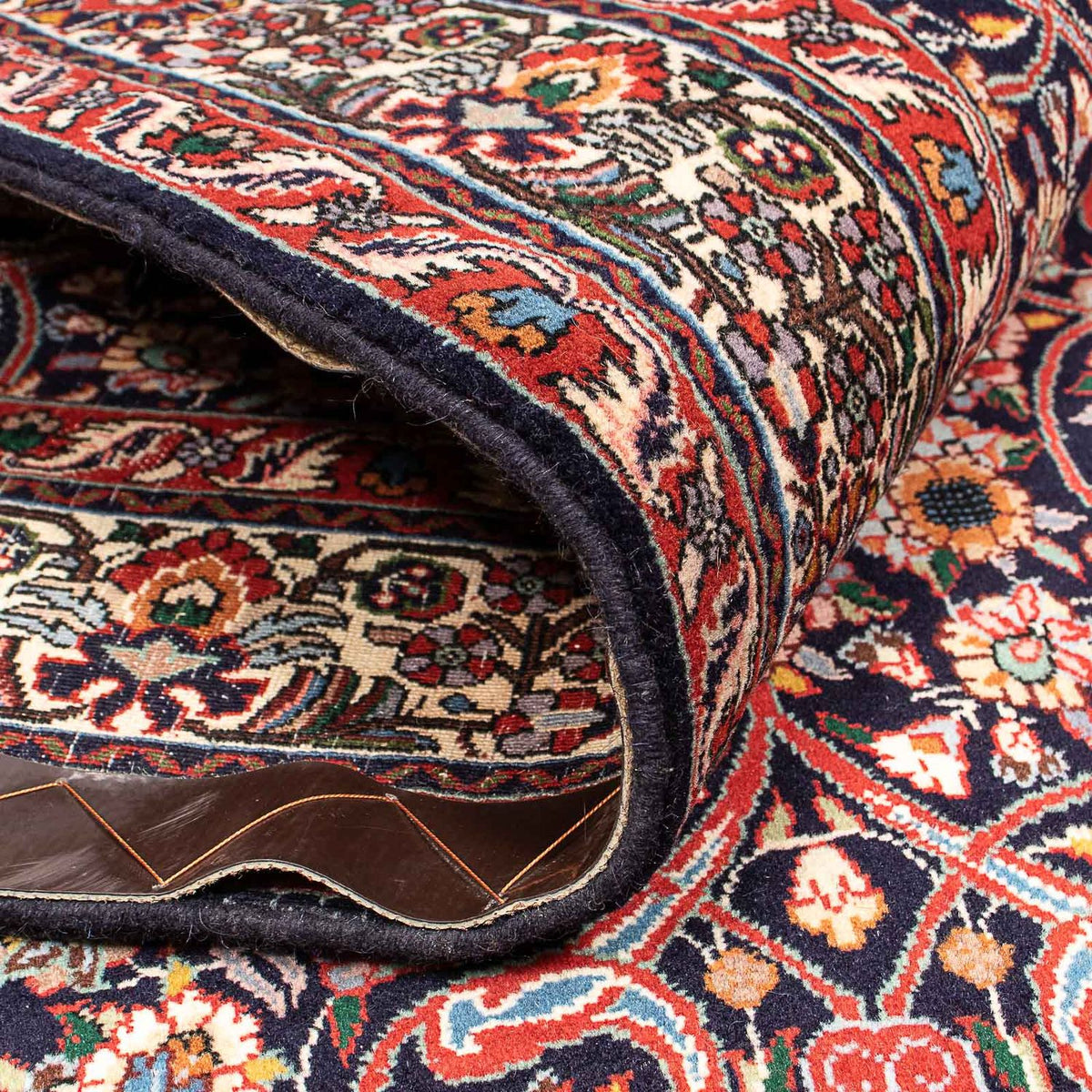 Persisk tæppe - Bijar - 211 x 147 cm - flerfarvet