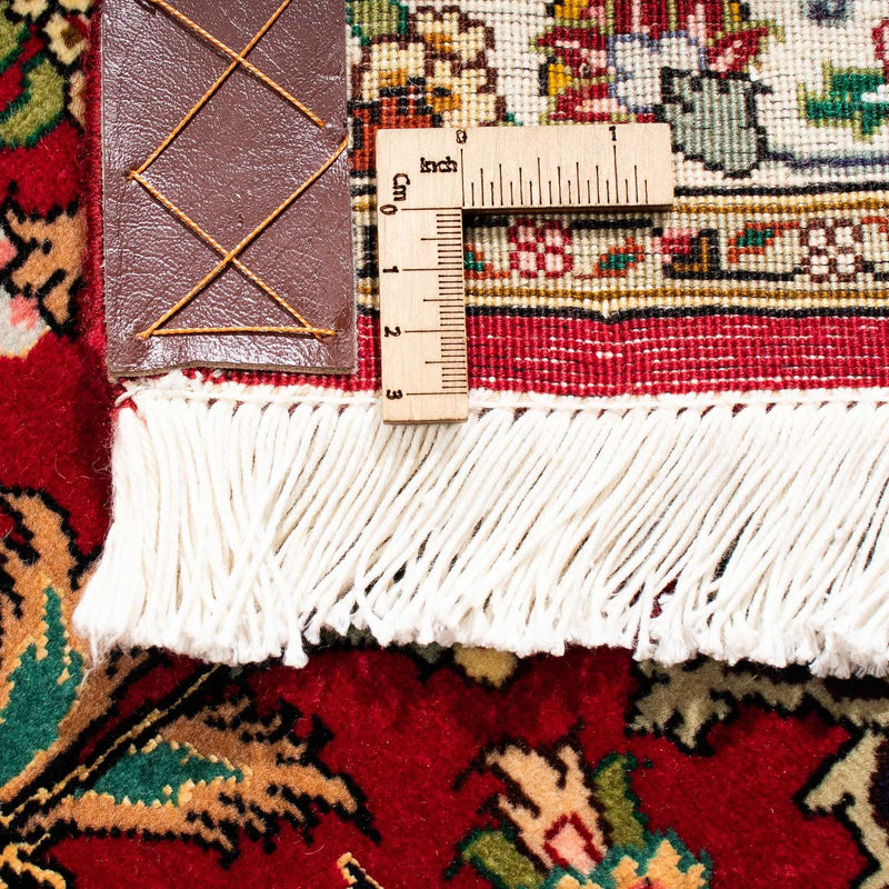 Persisk tæppe - Tabriz - Royal - 300 x 202 cm - mørkerød