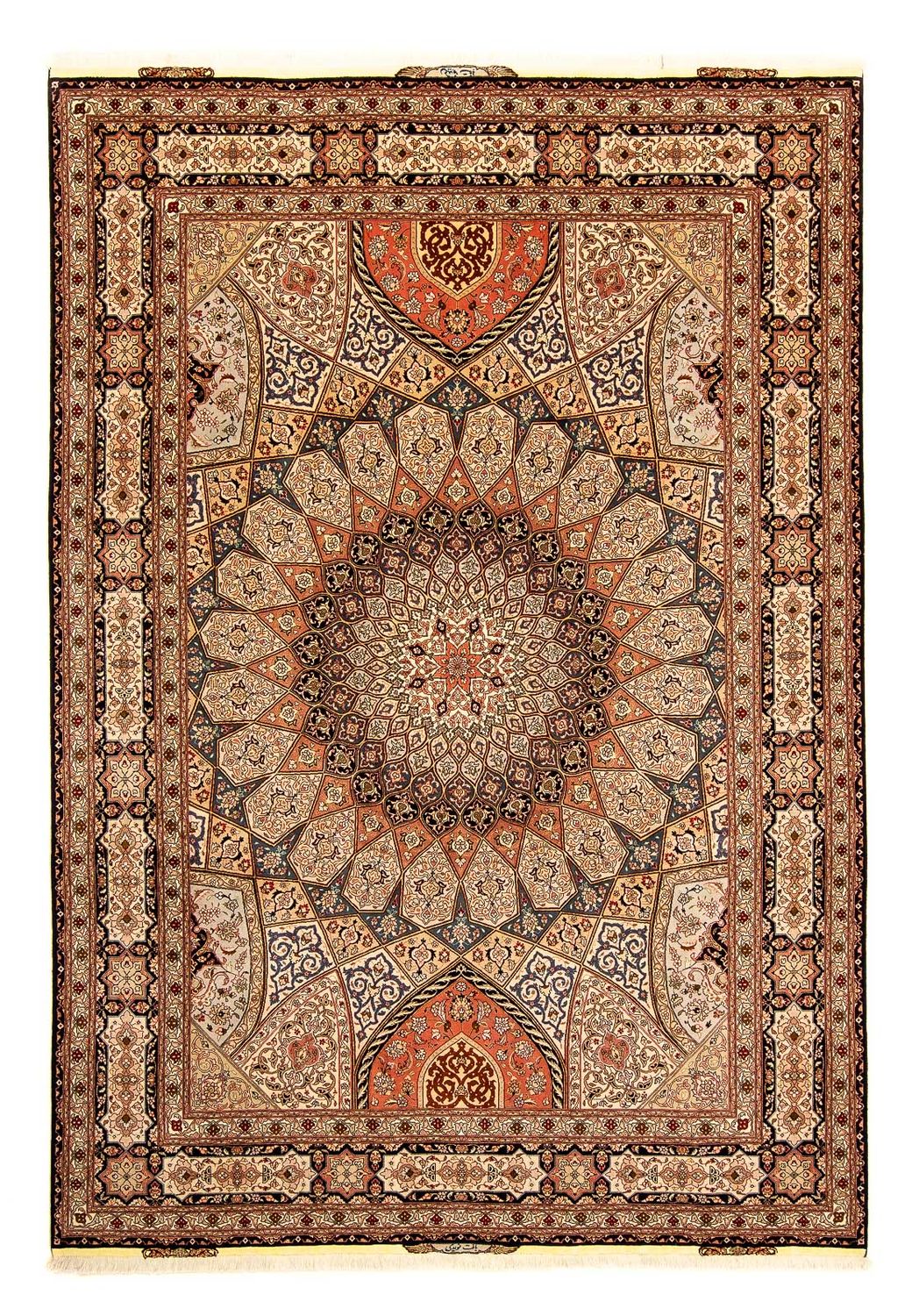 Persisk tæppe - Tabriz - Royal - 343 x 250 cm - flerfarvet