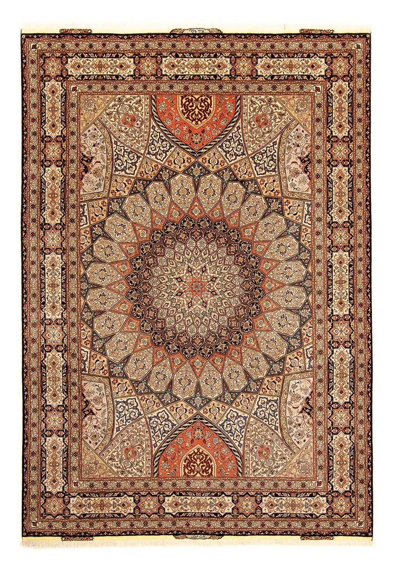 Persisk tæppe - Tabriz - Royal - 343 x 250 cm - flerfarvet