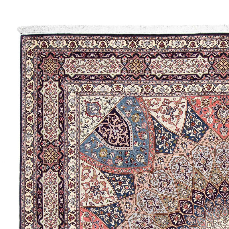 Persisk tæppe - Tabriz - Royal firkantet  - 257 x 255 cm - lys brun