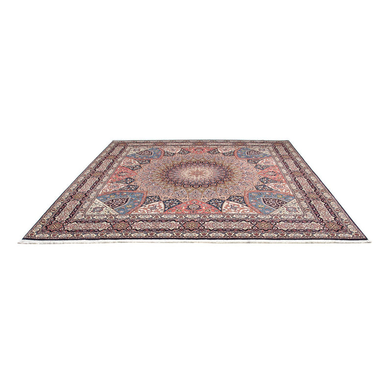 Persisk tæppe - Tabriz - Royal firkantet  - 257 x 255 cm - lys brun