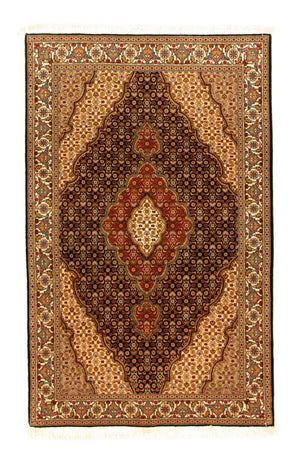 Persisk tæppe - Tabriz - Royal - 155 x 100 cm - mørkeblå