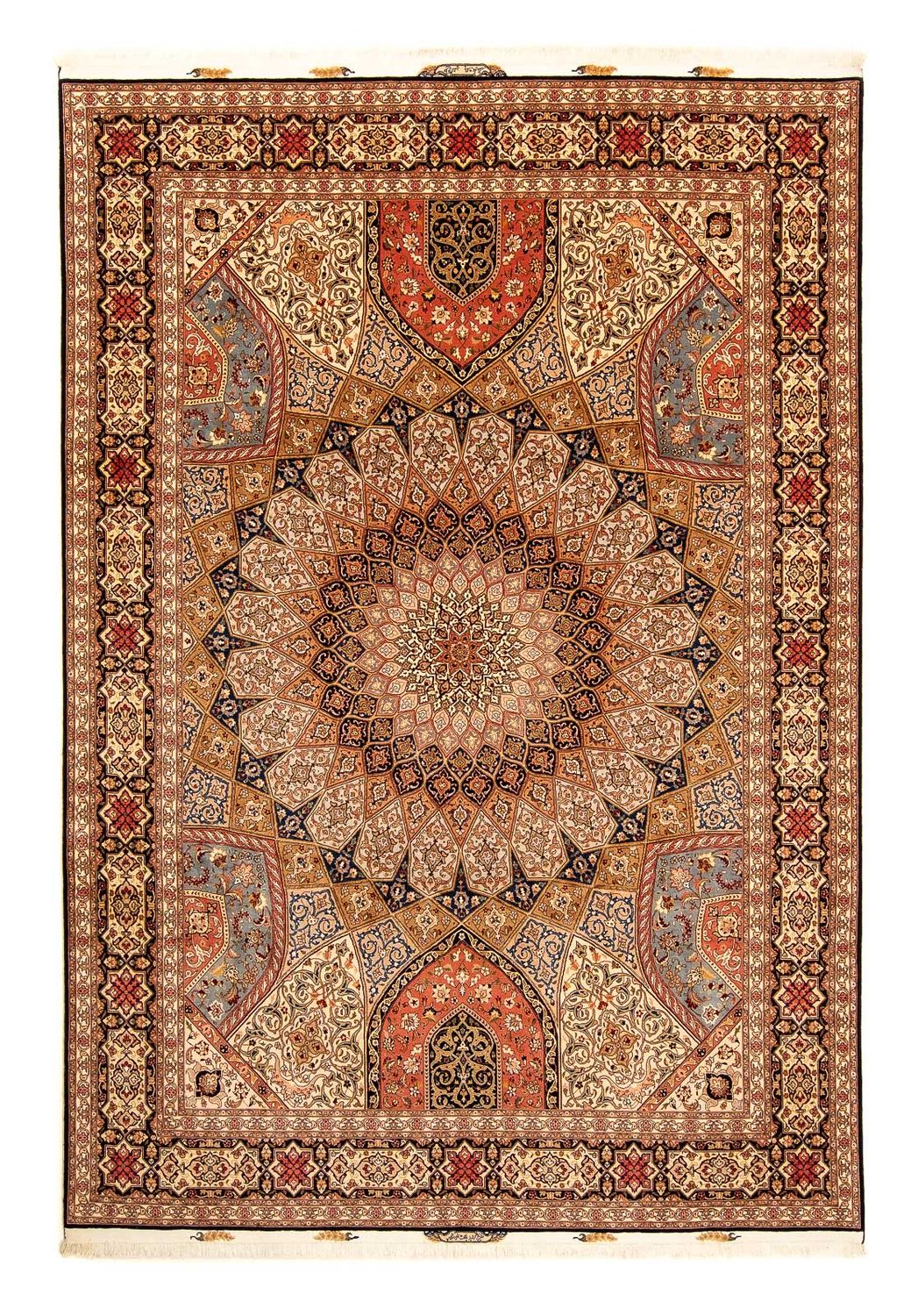 Persisk tæppe - Tabriz - Royal - 352 x 252 cm - flerfarvet