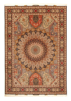 Persisk tæppe - Tabriz - Royal - 352 x 252 cm - flerfarvet