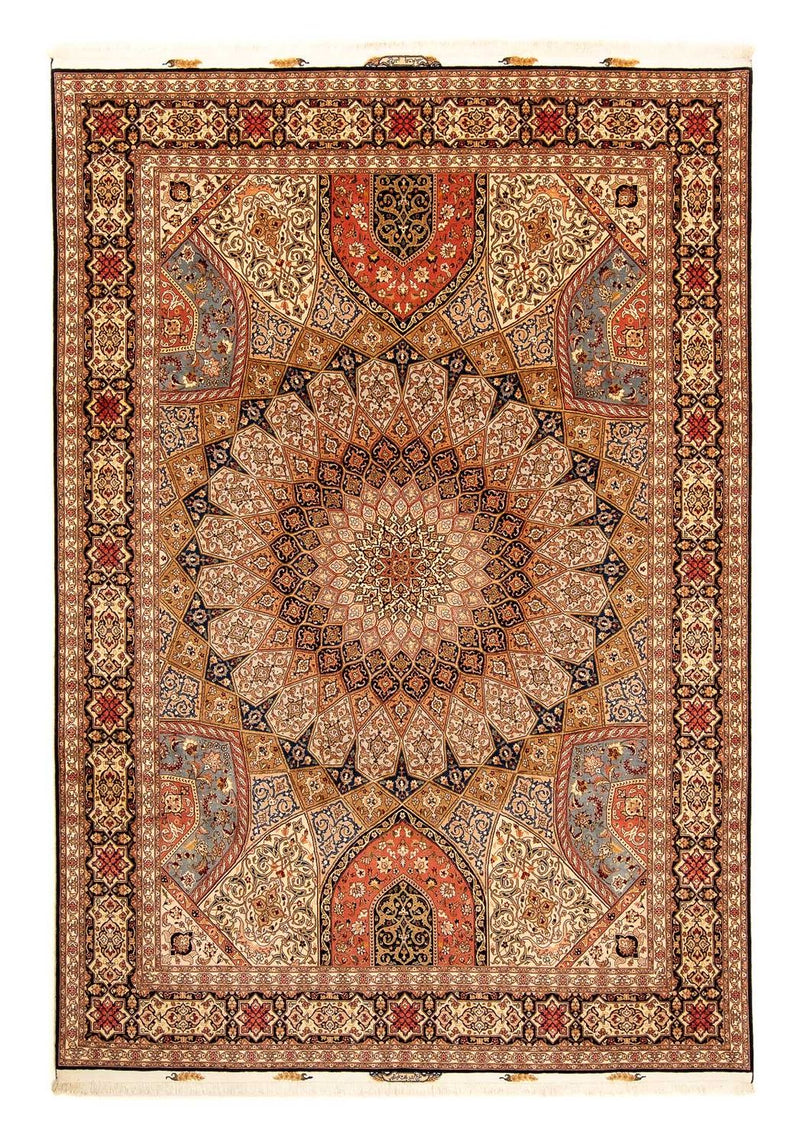 Persisk tæppe - Tabriz - Royal - 352 x 252 cm - flerfarvet