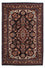 Persisk tæppe - Bijar - 210 x 133 cm - mørkeblå