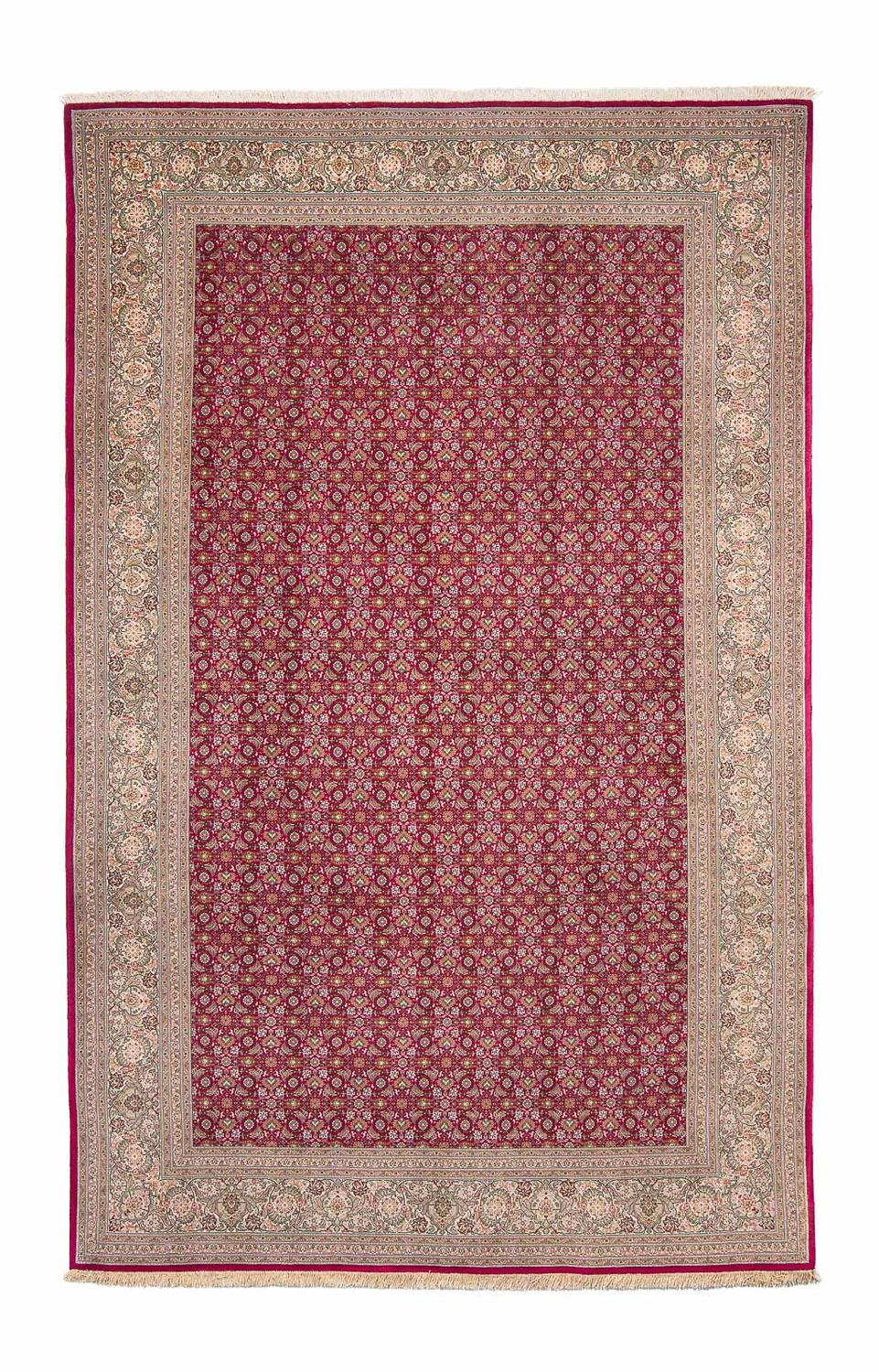 Persisk tæppe - Tabriz - Royal - 312 x 197 cm - rød