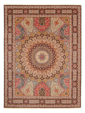 Persisk tæppe - Tabriz - Royal - 400 x 300 cm - flerfarvet