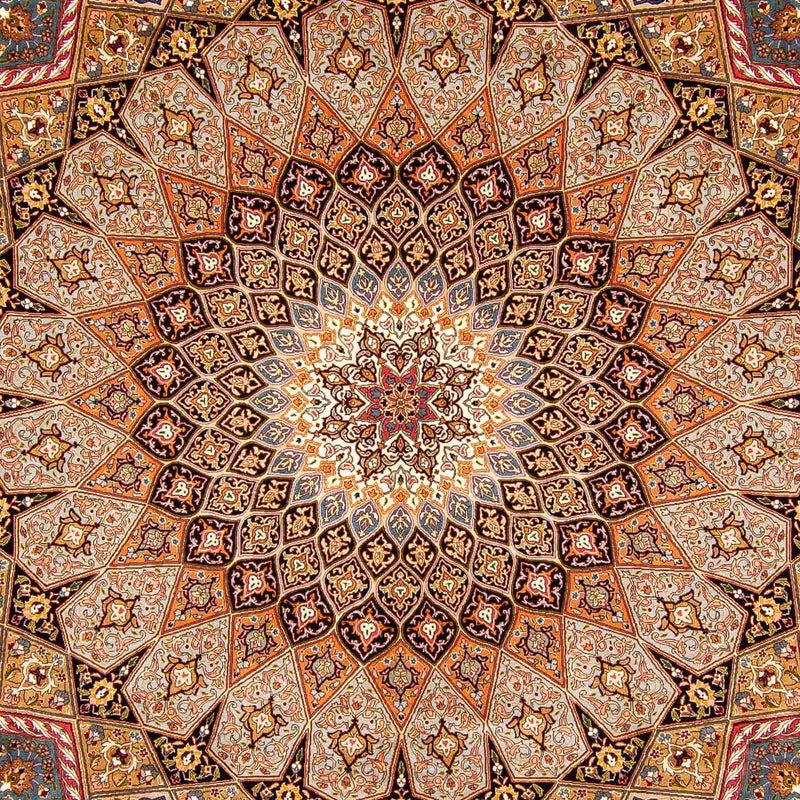 Persisk tæppe - Tabriz - Royal - 400 x 300 cm - flerfarvet