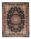 Persisk tæppe - Tabriz - Royal - 200 x 155 cm - mørkeblå
