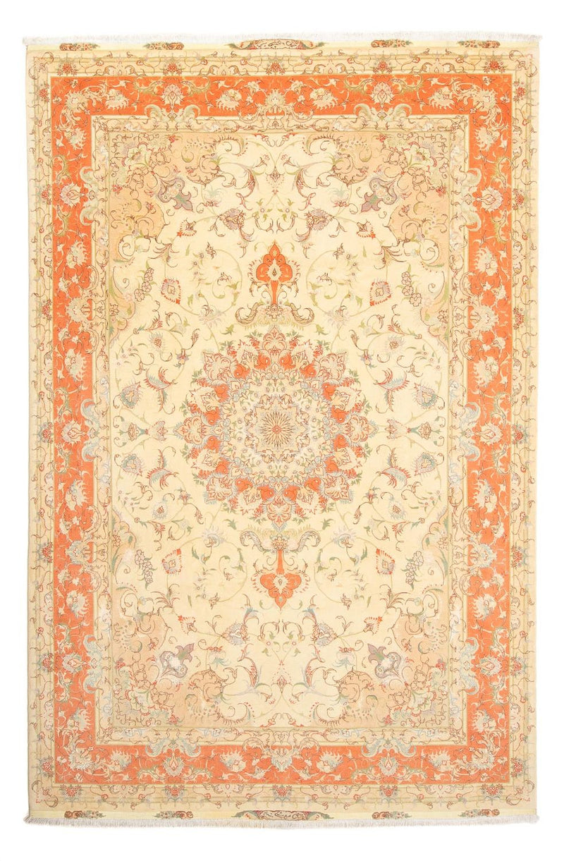 Persisk tæppe - Tabriz - Royal - 300 x 202 cm - beige