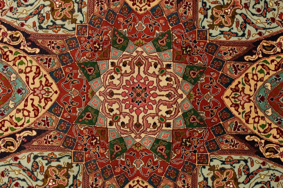Persisk tæppe - Tabriz - Royal - 151 x 102 cm - flerfarvet