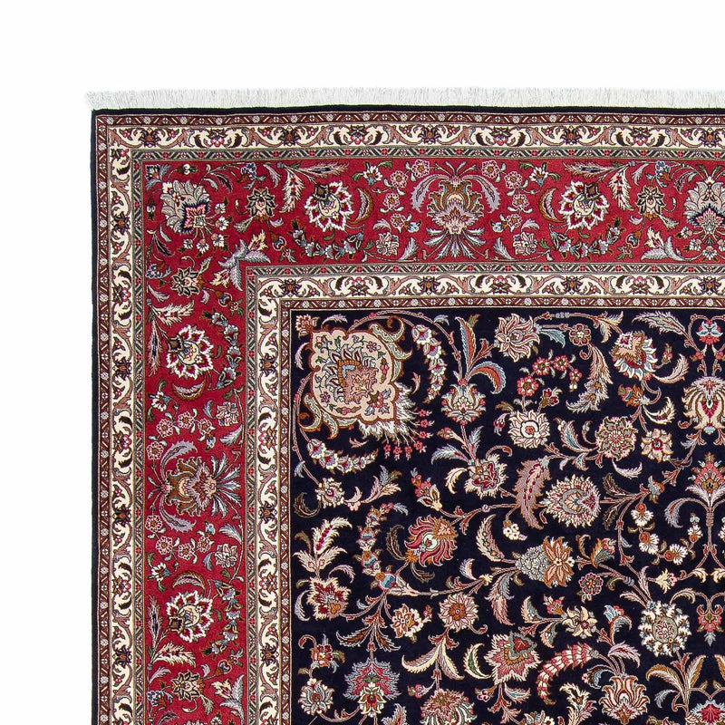 Persisk tæppe - Tabriz - Royal - 308 x 252 cm - mørkeblå