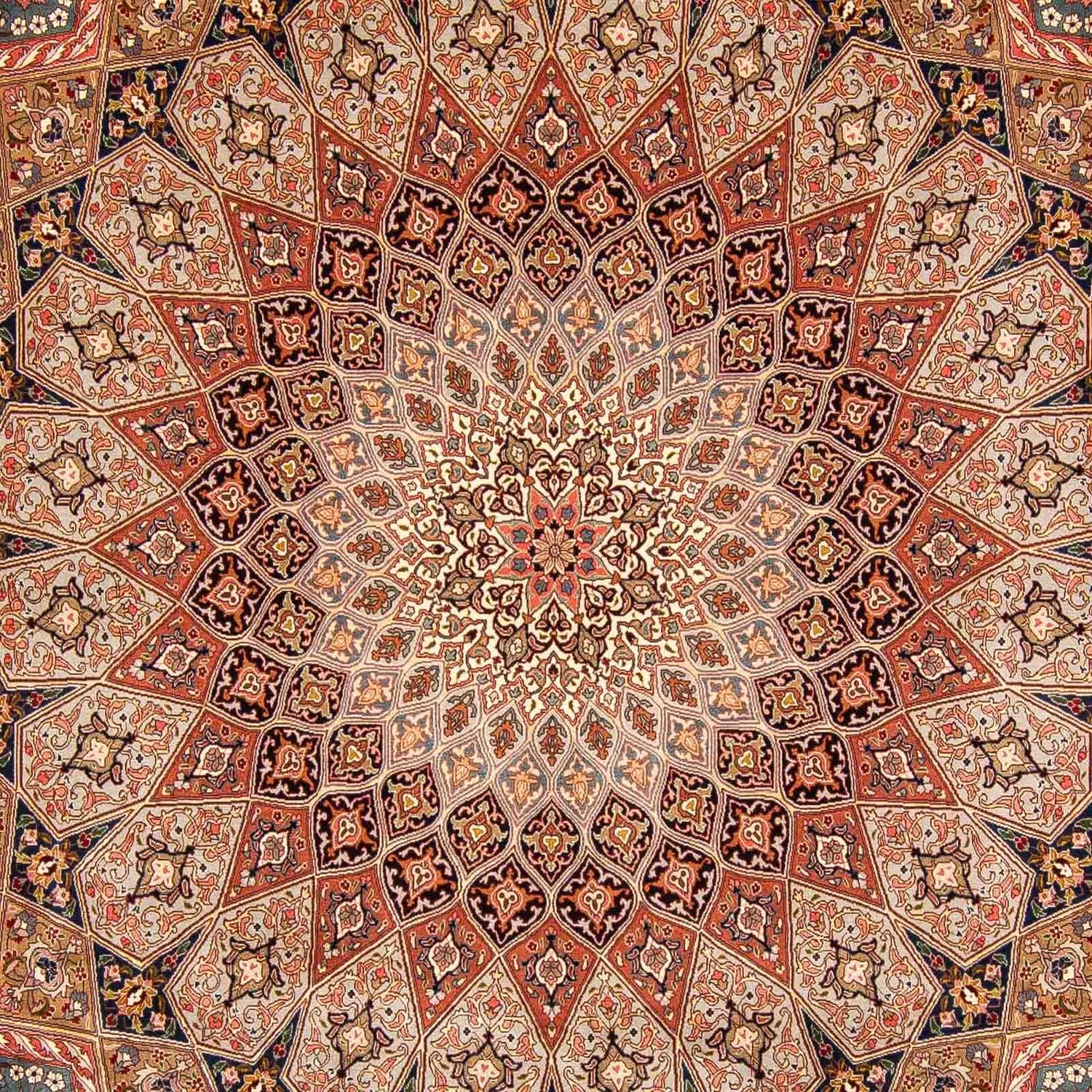 Persisk tæppe - Tabriz - Royal - 405 x 300 cm - flerfarvet