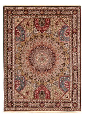 Persisk tæppe - Tabriz - Royal - 388 x 298 cm - flerfarvet