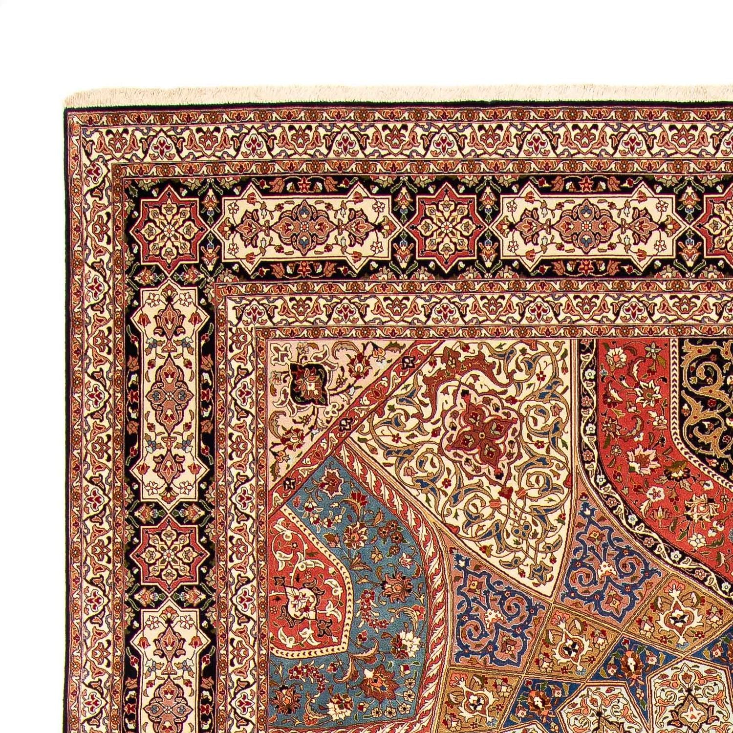 Persisk tæppe - Tabriz - Royal - 398 x 298 cm - flerfarvet