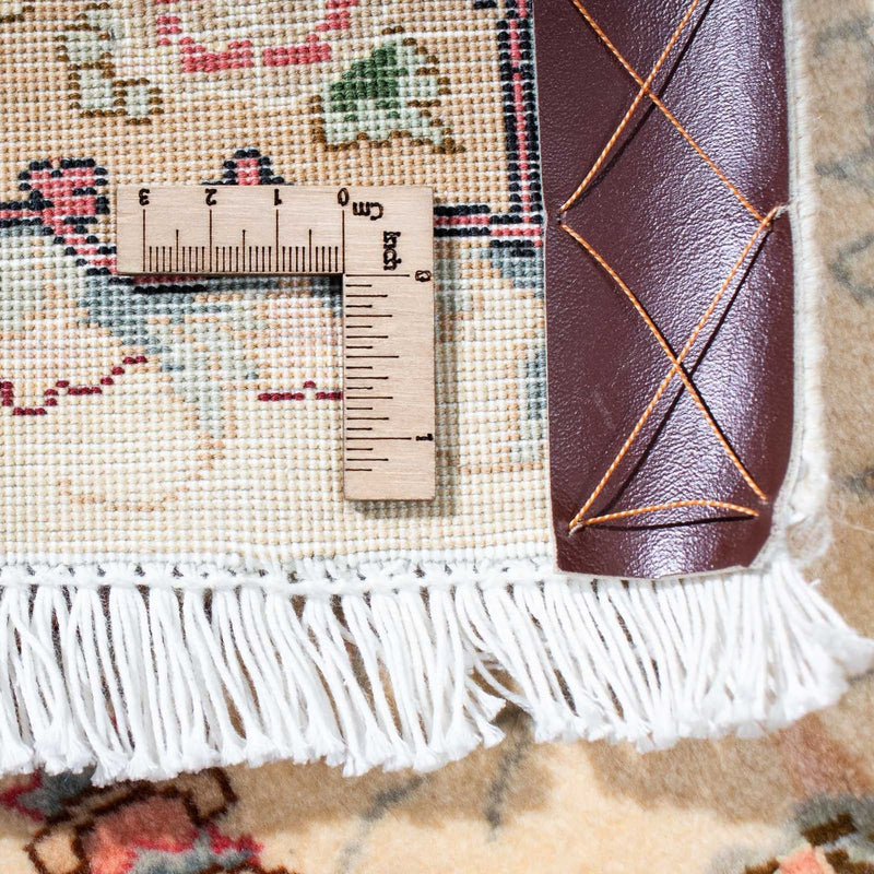 Løber Persisk tæppe - Tabriz - Royal - 203 x 80 cm - beige