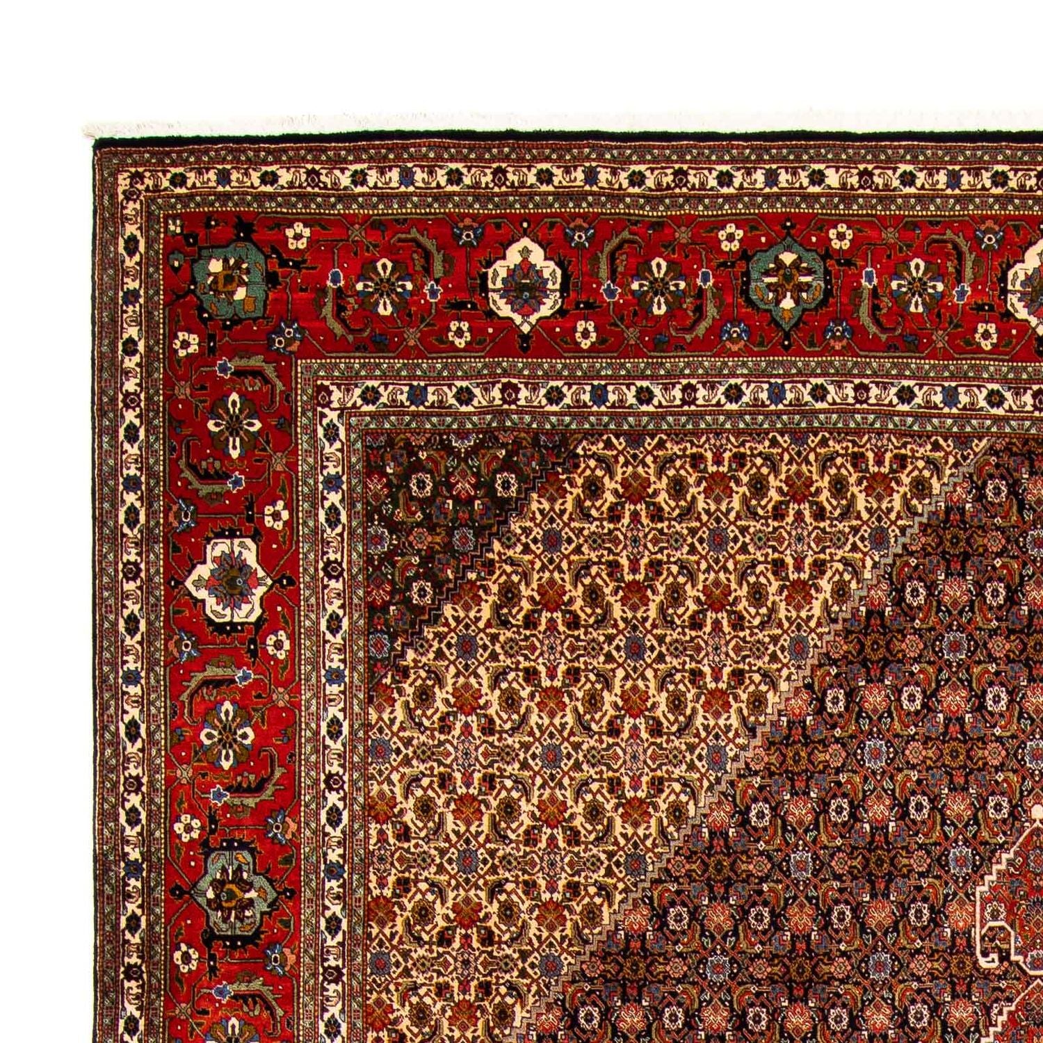 Persisk tæppe - Tabriz - 415 x 308 cm - flerfarvet