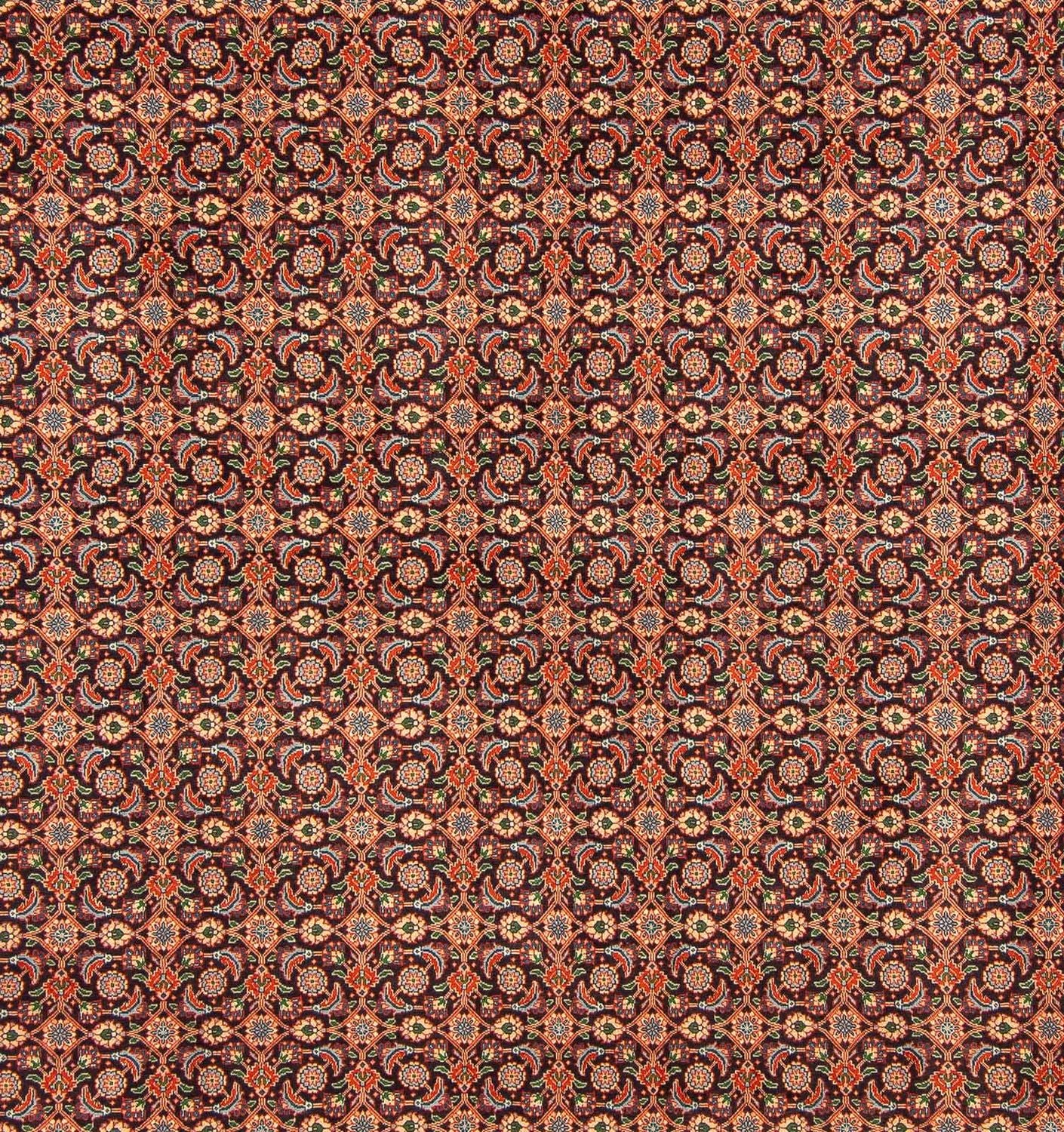 Persisk tæppe - Tabriz - 252 x 201 cm - mørkeblå