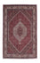 Persisk tæppe - Bijar - 209 x 132 cm - lysrød