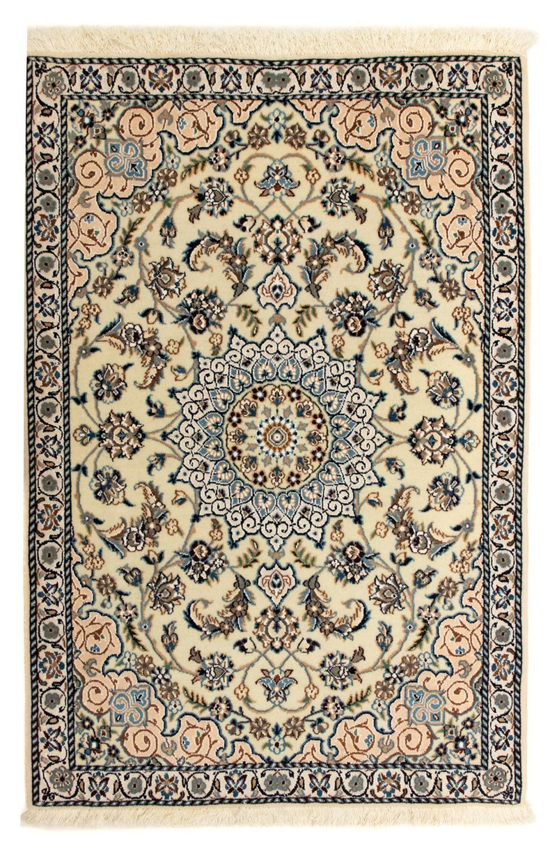 Persisk tæppe - Nain - Royal - 127 x 88 cm - beige