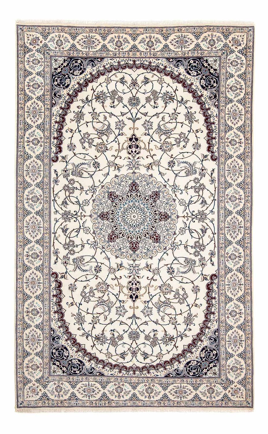 Persisk tæppe - Nain - Premium - 308 x 198 cm - beige