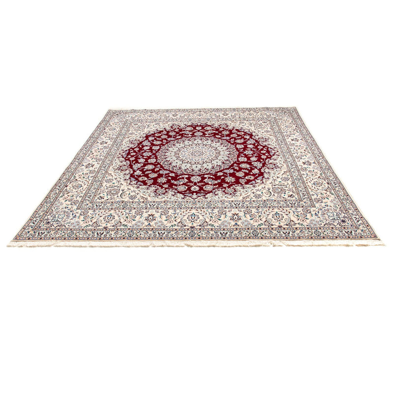 Persisk tæppe - Nain - Premium firkantet  - 211 x 200 cm - beige