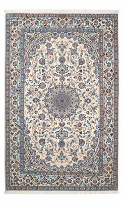 Persisk tæppe - Nain - Premium - 206 x 131 cm - beige
