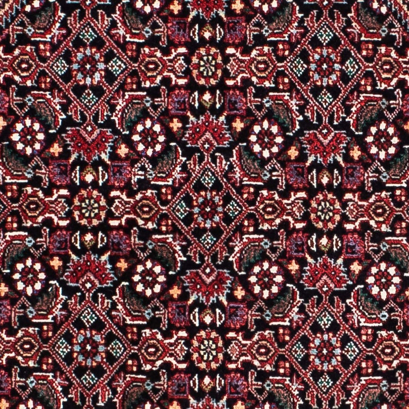 Persisk tæppe - Bijar - 210 x 134 cm - lysrød