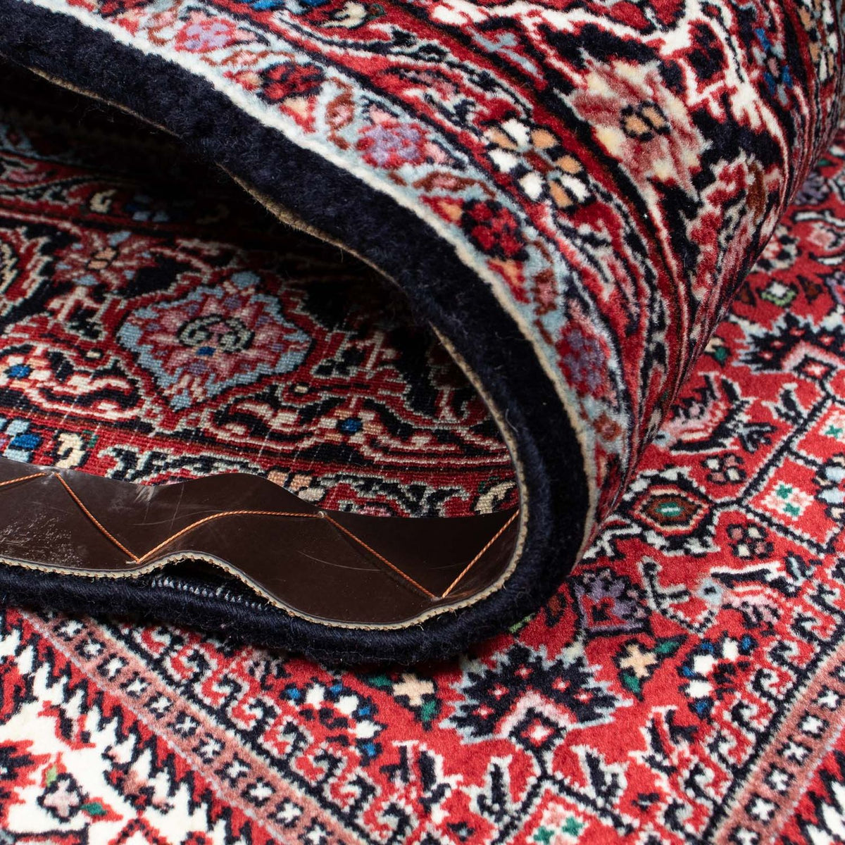 Persisk tæppe - Bijar - 210 x 134 cm - lysrød