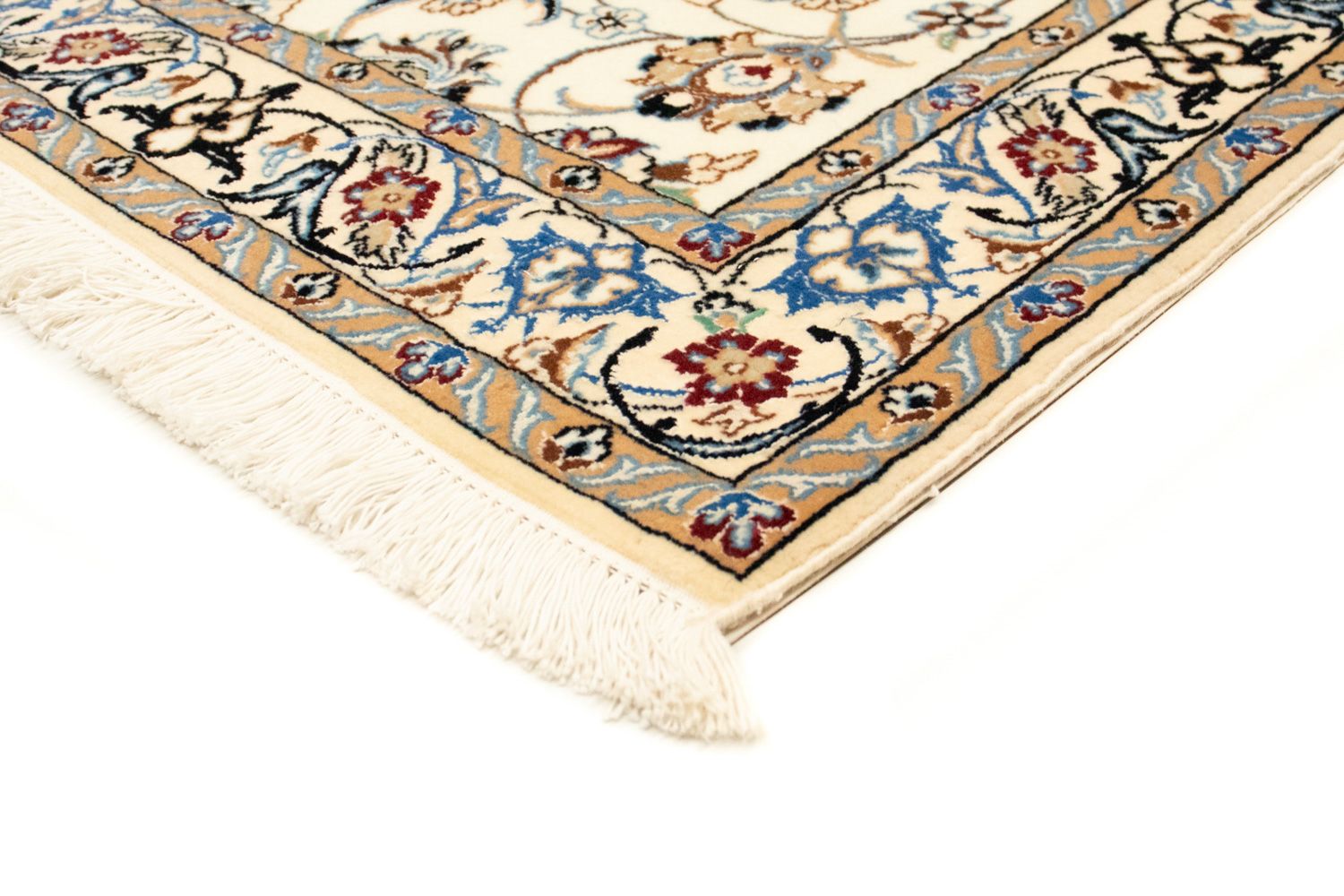 Persisk tæppe - Nain - Premium - 146 x 100 cm - beige